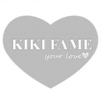 KIKI FAME your love 及愛心圖