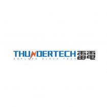 雷電 THUNDERTECH 設計字 EXPLORE BLACK TECH