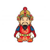 五條港安西府標章圖