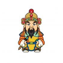 五條港安西府標章圖