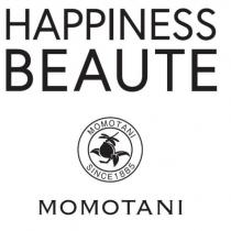 HAPPINESS BEAUTE MOMOTANI SINCE1885 及圖