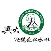 興大新化林場 76 號森林咖啡及圖