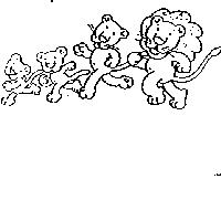 獅子全家福偶像圖