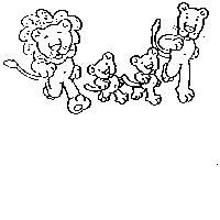 獅子全家福偶像圖