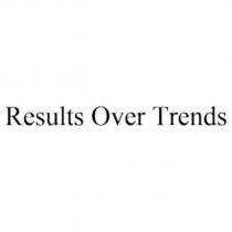 Results Over Trends