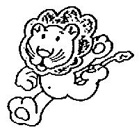 獅子偶像圖
