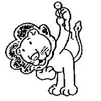 獅子偶像圖