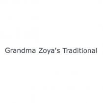 Grandma Zoya's Traditional