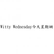 Witty Wednesday 今天星期姍