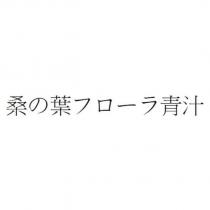桑の葉フロ一ラ青汁