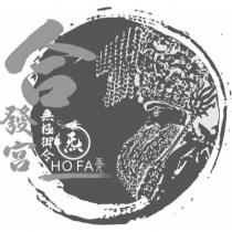 無極御令合發宮炁 HO FA 天元及圖