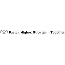 Faster, Higher, Stronger – Together 及圖