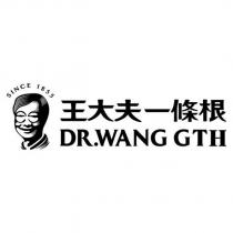 王大夫一條根 DR.WANG GTH SINCE1855 及圖
