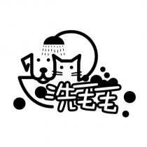 洗毛毛及圖