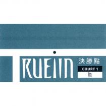 RUEIIN 決勝點 COURT 1 IN 及圖