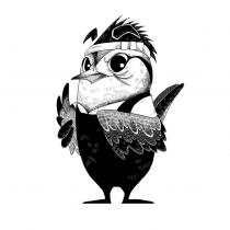 澎湖小雲雀圖