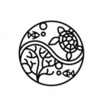 水草海龜圖