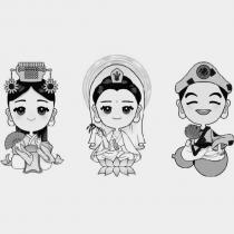 Q 版神尊圖像