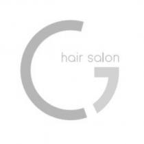 CG hair salon 設計字