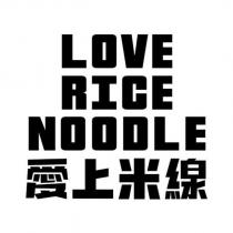 LOVE RICE NOODLE 愛上米線