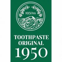 TOOTHPASTE ORIGINAL 1950 及圖
