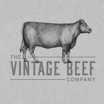 THE VINTAGE BEEF COMPANY & DEVICE