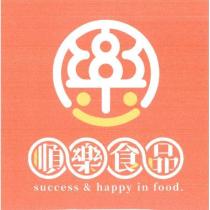 順樂食品 success & happy in food. 及圖