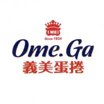 I MEI Since1934 Ome.Ga 義美蛋捲及圖