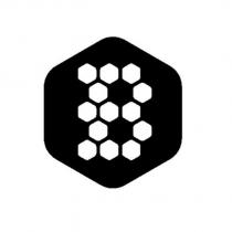 六邊形 B 字設計圖