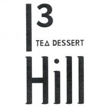 13 Hill TEA DESSERT 及圖