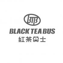 BLACK TEA BUS 紅茶巴士設計字及圖