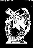 橄欖球蝶蝶結圖