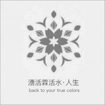 湧活霖活水‧人生 back to your true colors 及圖