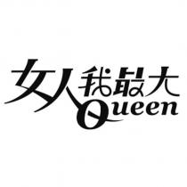 女人我最大 Queen 設計字