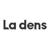 La dens 文字