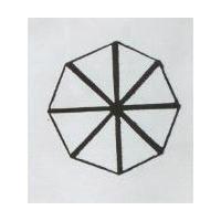 多邊形加米字圖