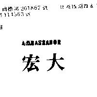 宏大 AMBASSADOR 