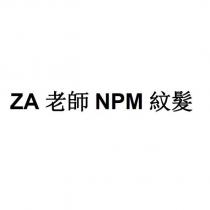 ZA 老師 ZPM 紋髮