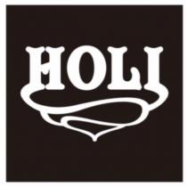 HOLI 設計字及圖