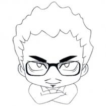 HARRIS 先生人像圖