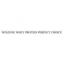 WINZONE WHEY PROTEIN PERFECT CHOICE