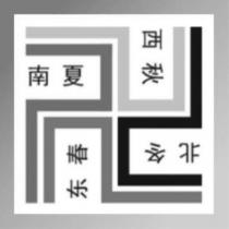 東春西秋南夏北冬及圖