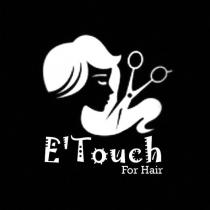 E'Touch For Hair 設計字及圖
