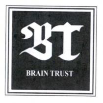 BRAIN TRUST BT 設計字及圖
