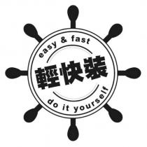 輕快裝 easy & fast do it yourself 及圖