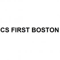 CS FIRST BOSTON