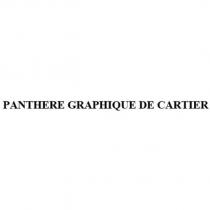 PANTHERE GRAPHIQUE DE CARTIER