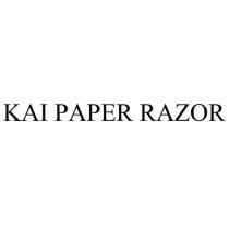 KAI PAPER RAZOR
