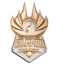 WORLD CHAMPION HONOR OF KINGS & logo