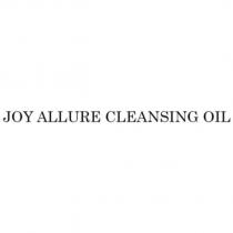 JOY ALLURE CLEANSING OIL
